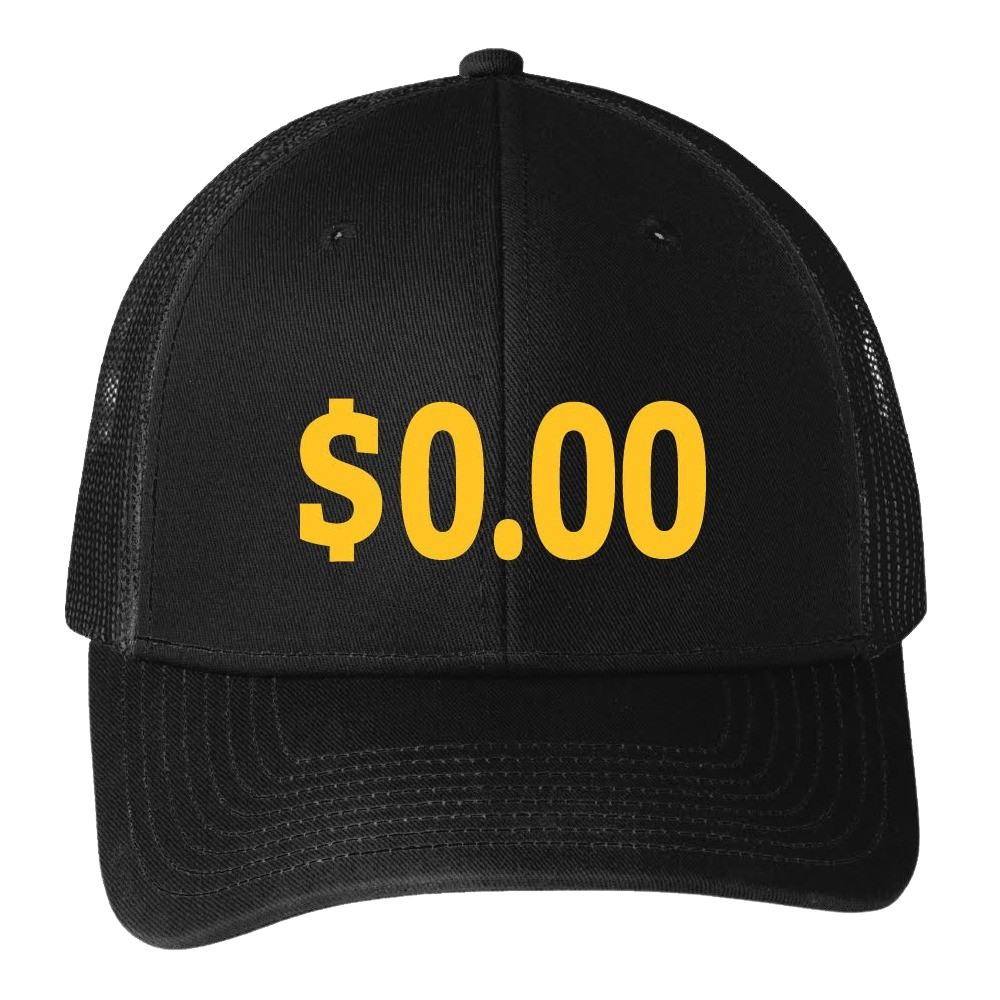 No Money Millionaire Change Trucker Hat