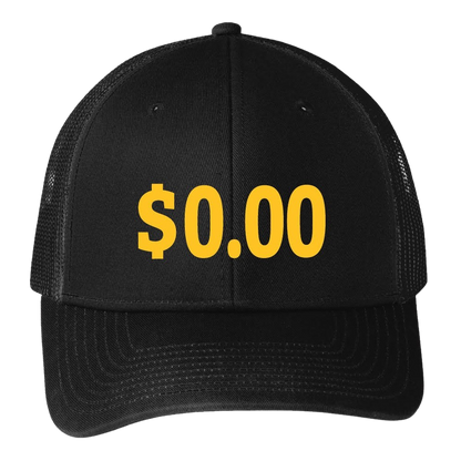 No Money Millionaire Change Trucker Hat